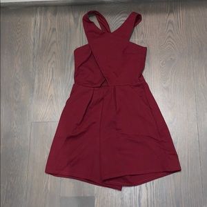 Gb maroon romper